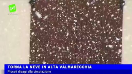 Download Video: Video: torna la neve in Alta Valmarecchia,