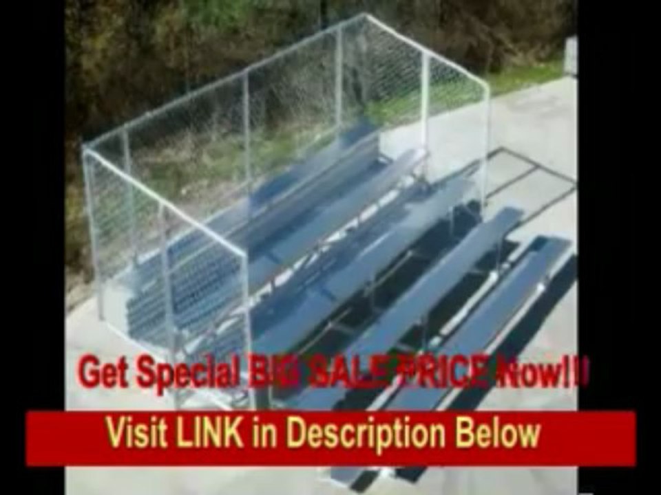 [SPECIAL DISCOUNT] Trigon Sports BL827SD 8 Row 27 ft. Deluxe Standard Aluminum Bleacher