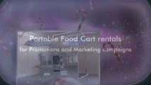 Portable Food Cart rentals for Promotions and Marketing campaigns