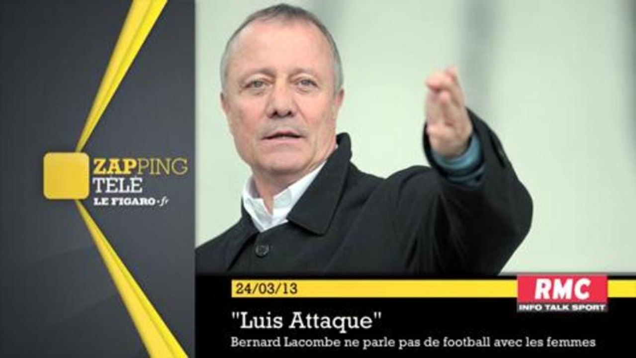 Bernard Lacombe ne "discute pas de football avec les femmes"