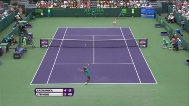 Radwanska batte Stephens - Miami, ottavi