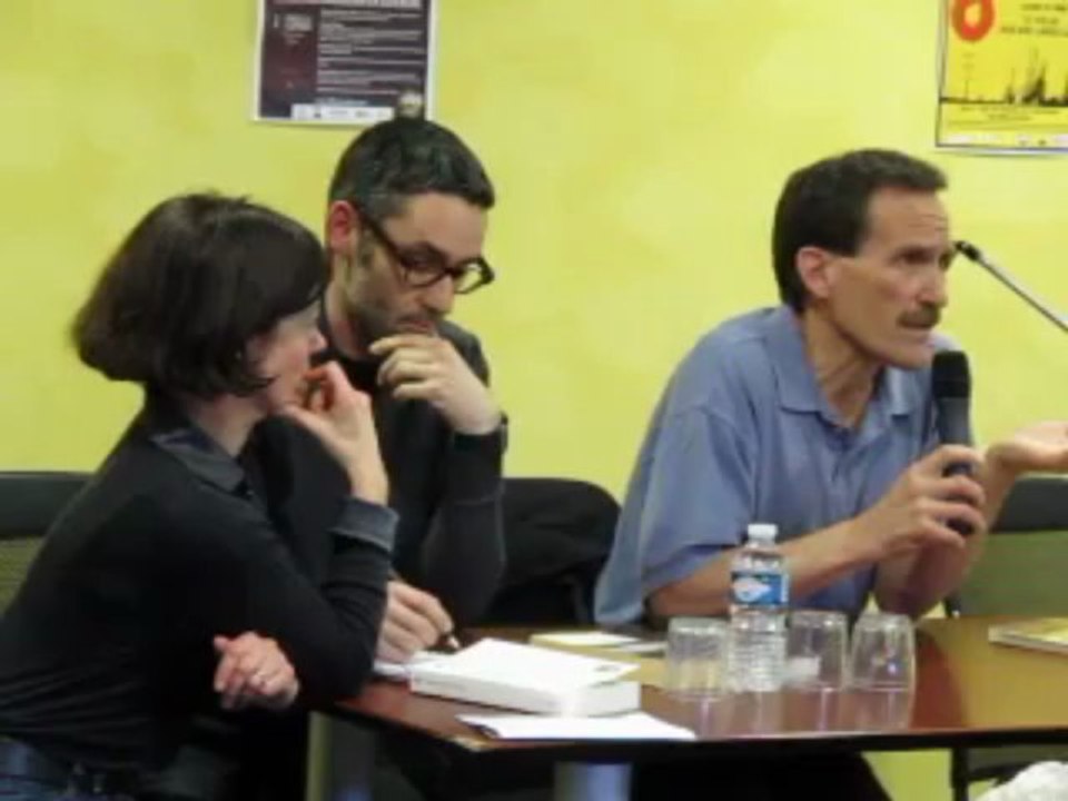 Rencontre avec Kent Meyers à Saint-Gervais-sous-Meymont dans le cadre de la clôture du prix "Classé Polar" de l'Association des bibliothécaires du Livradois-Forez