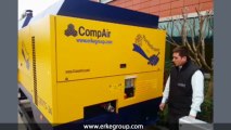 ERKE Dış Ticaret ltd., CompAir C 200 TS-24 Diesel Portable Compressor Working Test