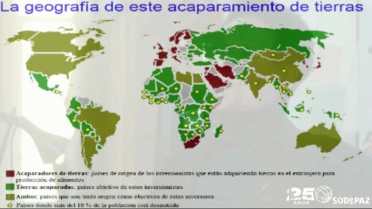 El acaparamiento de tierras en África
