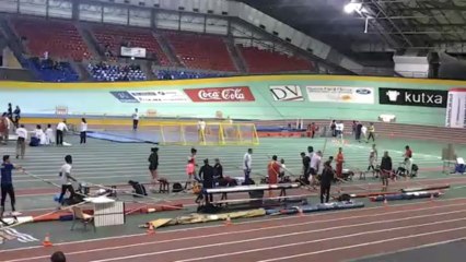 Marie Noëlle Faulon - Long jump - European masters Indoor 2013 W40 - Gold medal - 5,48