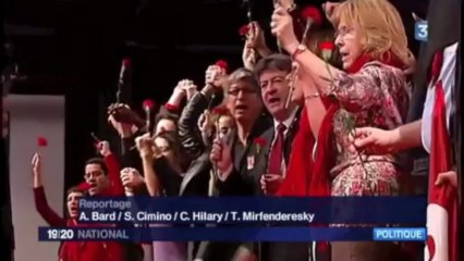 Le congrès du Parti de Gauche sur France 3