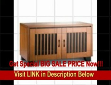 [SPECIAL DISCOUNT] Salamander Chameleon Sonoma 221 Twin-Width A/V Cabinet (American Cherry)