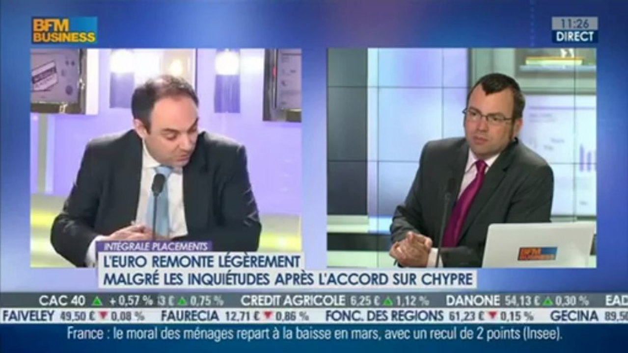 Olivier Delamarche - BFM Business - 26 Mars 2013