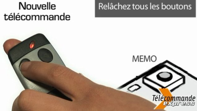 Programmer une Télécommande Cardin S449