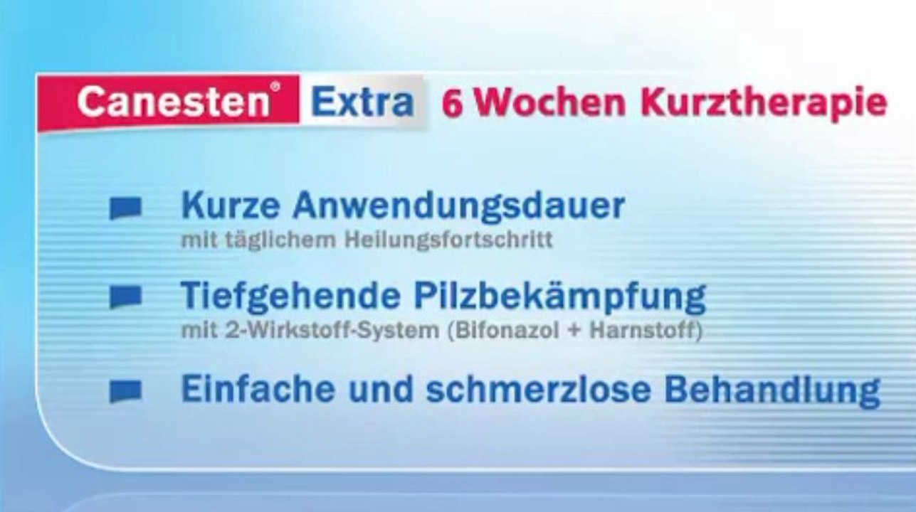 Nagelpilz mit Canesten® EXTRA Nagelset effektiv behandeln