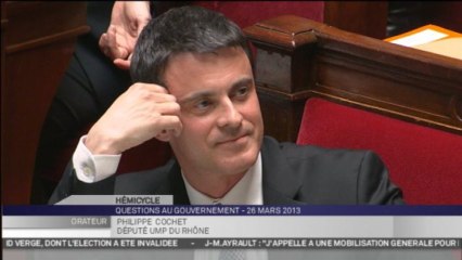 Manif pour tous : "Parler d'enfants gazés est un amalgame scandaleux" (Manuel Valls)