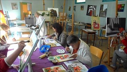 Un cours du mardi matin....