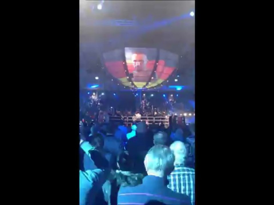 Abraham vs. Stieglitz,come in + Nationalhymne