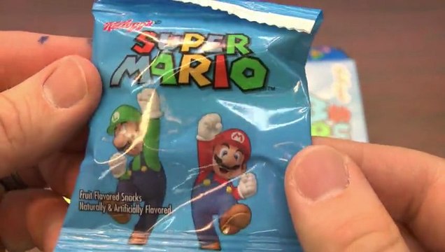 Classic Game Room - SUPER MARIO FRUIT SNACKS review