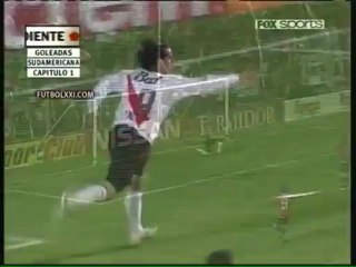 Un taco de Cavenaghi y cuatro goles de Ortega