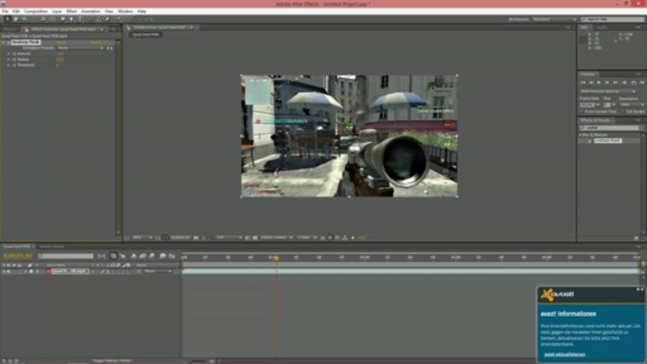 After Effects - EINFACHSTE Color Correction OHNE Plug-Ins