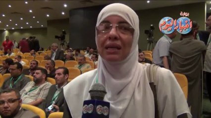 "عزة الجرف" المرأة فى الإخوان وضعها أفضل من الليبراليات