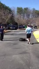 How Effective Is Weight Loss in Dunwoody? Find Out Watching This Tire Workout!
