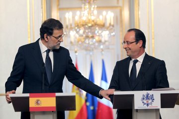 Point de presse conjoint avec M. Mariano Rajoy, président du gouvernement du Royaume d'Espagne