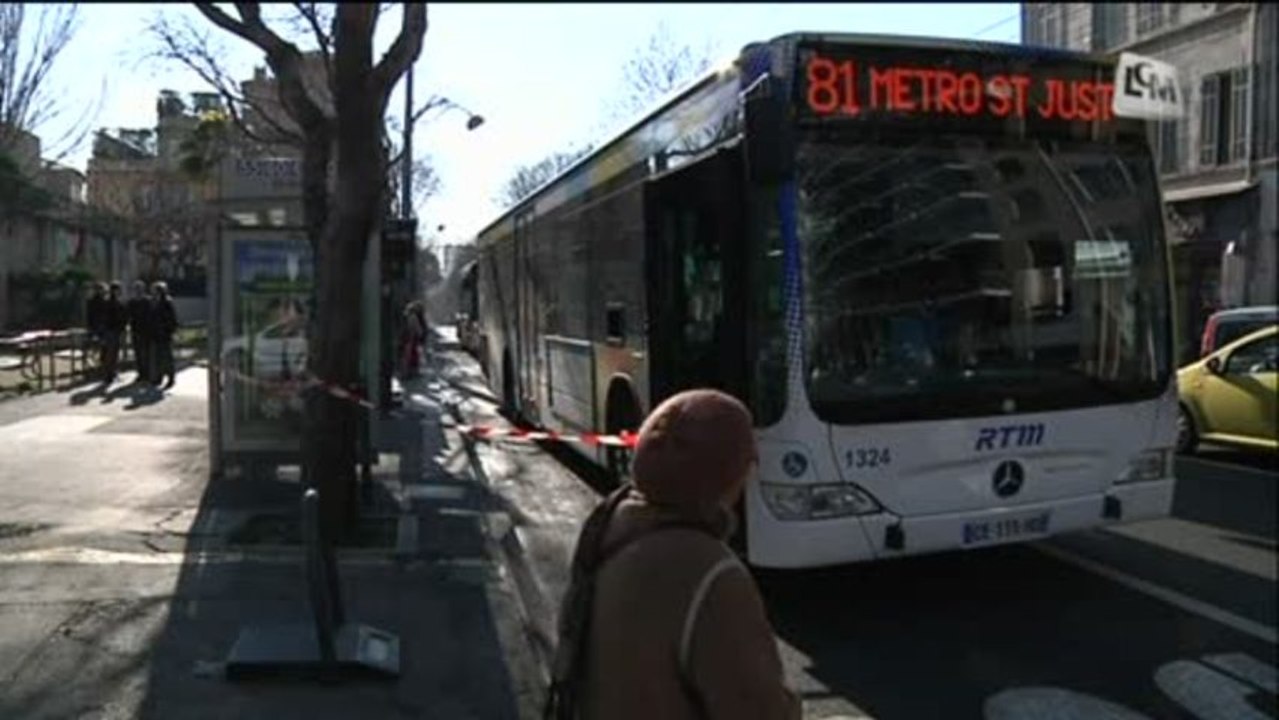 Une femme écrasée par un bus à Marseille