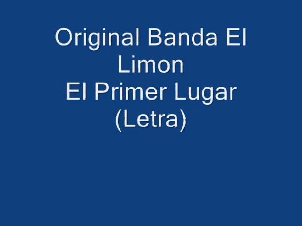 el primer lugar