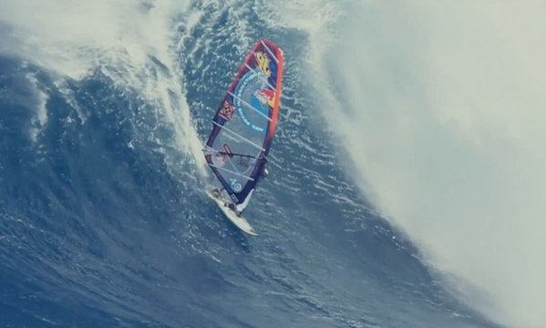 Windsurfing Jaws - Jason Polakow on the North Shore of Hawaii - 2011