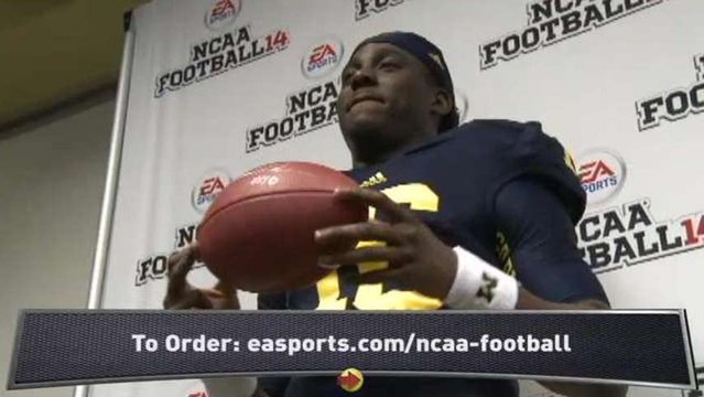Denard Robinson on NFL Draft, EA Sports
