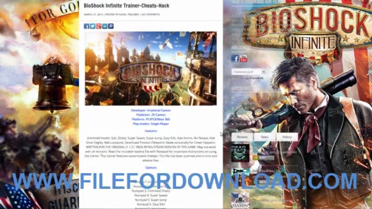 Get BioShock Infinite Trainer