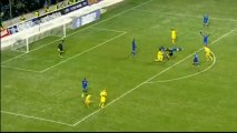 Shocking foul EVER! Taras Stepanenko (Ukraine - Moldova) Ужасный фол Степаненко