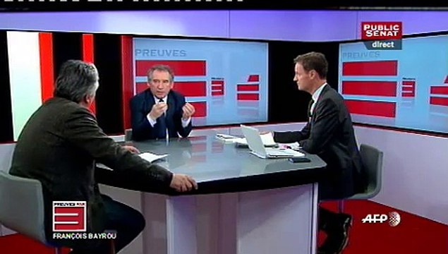 Preuves par 3: François Bayrou (26/03/2013)