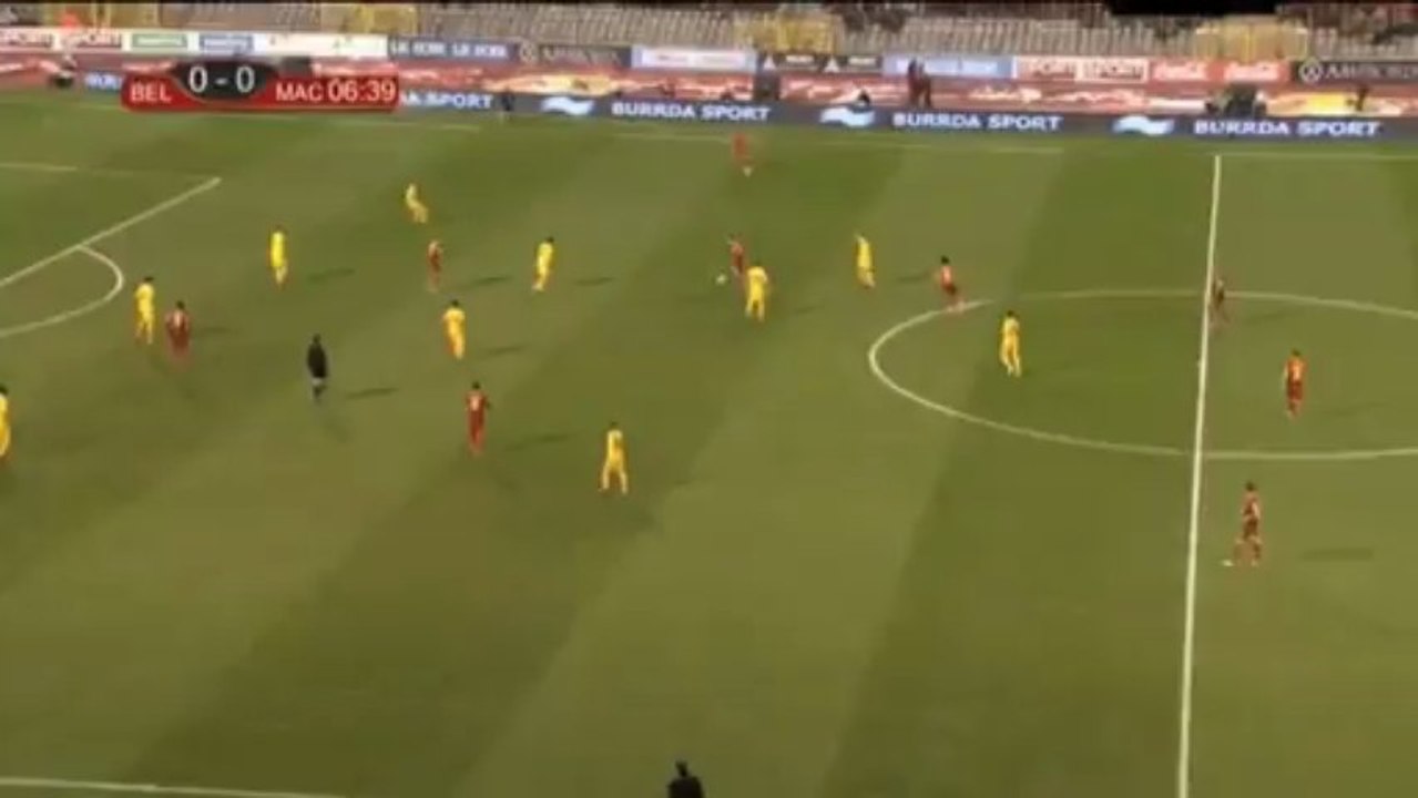 Belgien-Star Hazard tanzt Mazedonien aus