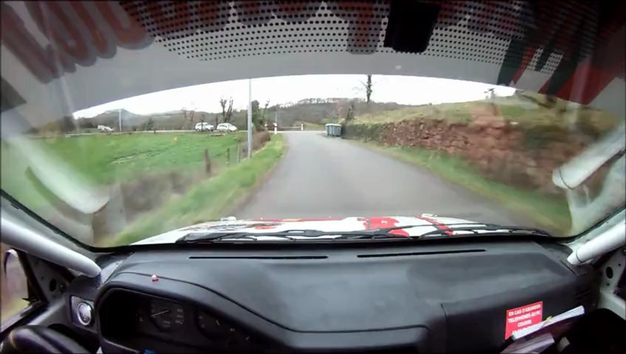 Rallye du Vallon de Marcillac 2013 ES 1