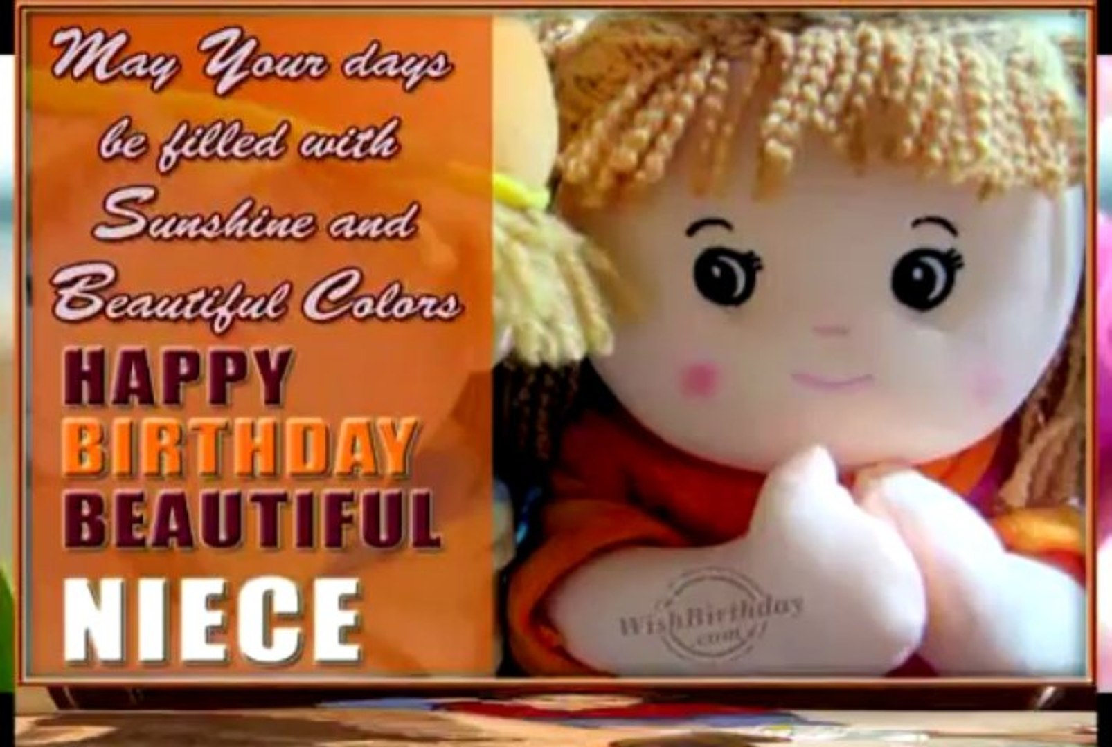 Happy Birthday to you_For my Niece - video Dailymotion