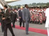 Gabon : le Roi du Maroc, Mohamed VI, arrive à Libreville