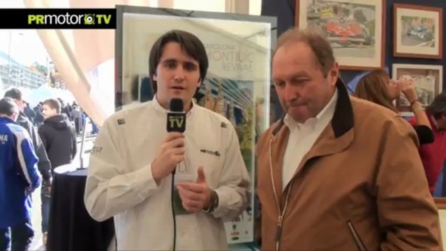 Entrevista a Jochen Mass - Leyenda de la F1 - Barcelona Montjuic Revival - PRMotor TV Channel (HD)