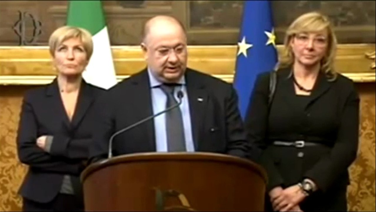 Roma - Consultazioni parti sociali - Dichiarazione di Giovanni Centrella (Ugl) (25.03.13)