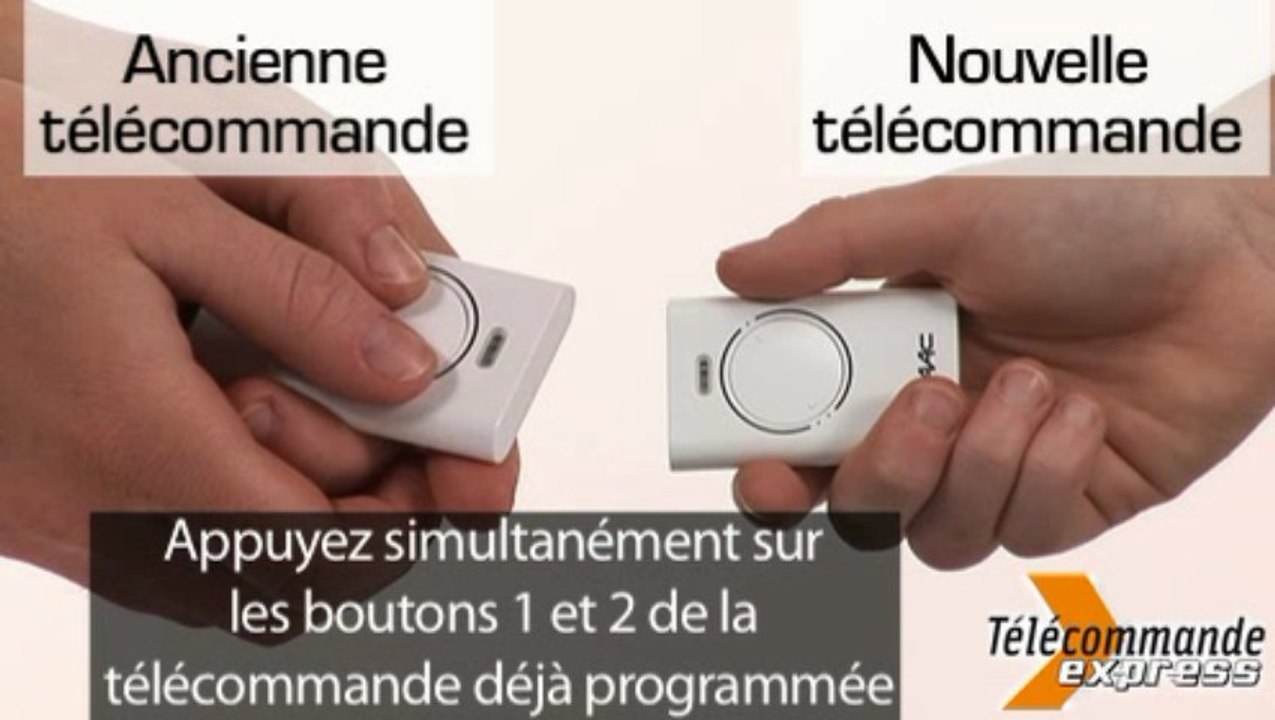 Programmer une Télécommande  Faac XT2 868 SLH