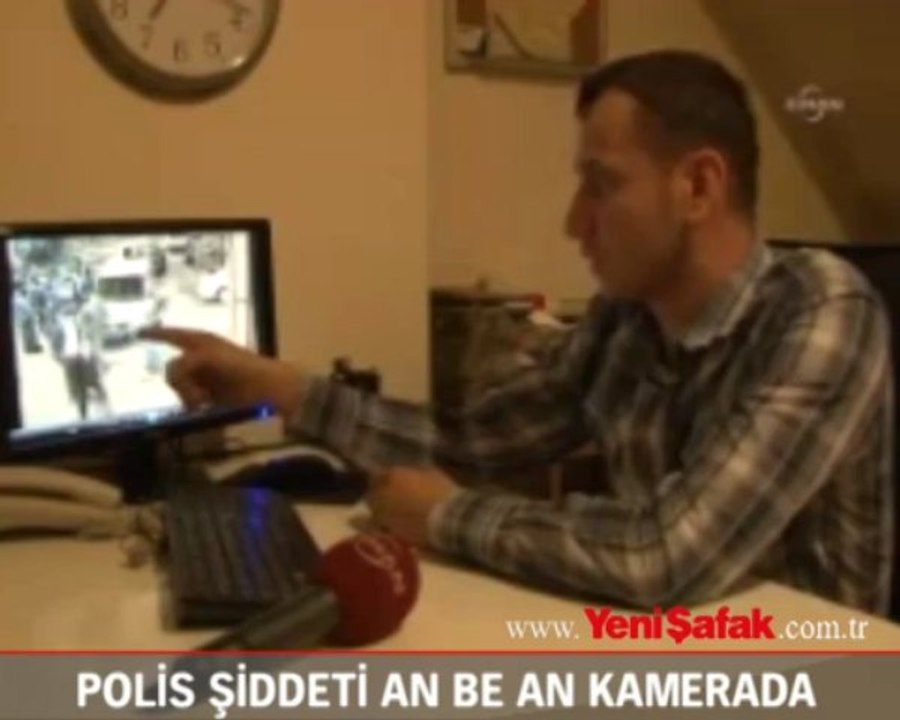 Polis şiddeti kamerada