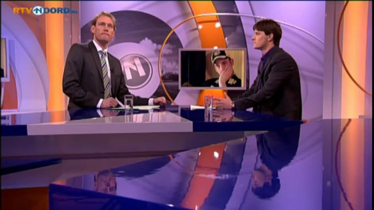 Studiogesprek over hoe SC Veendam als amateurclub verder kan - RTV Noord