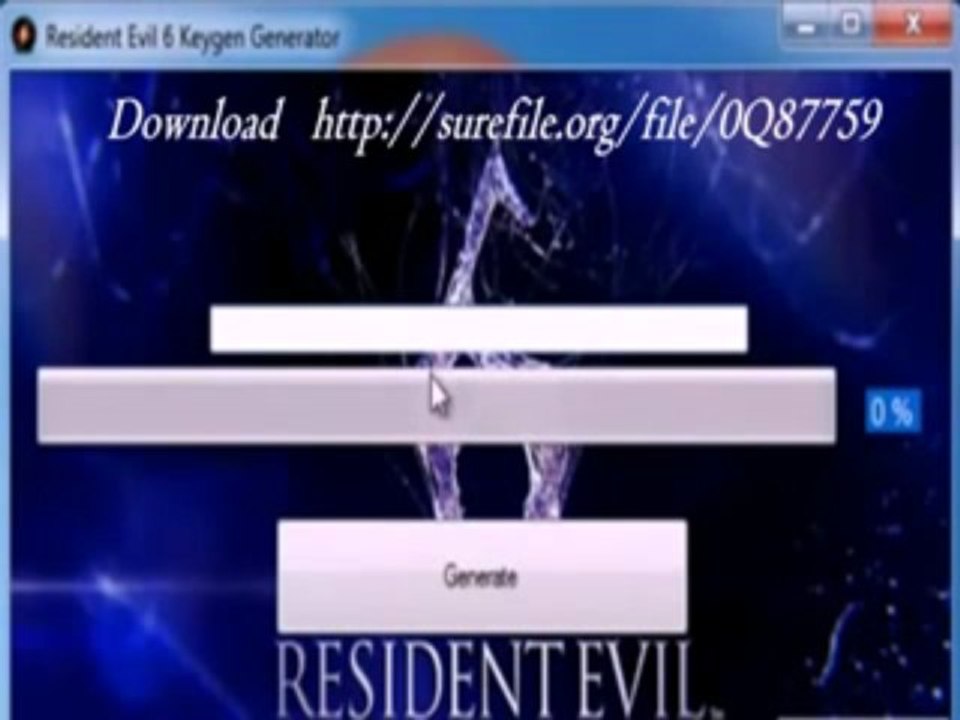 Resident Evil 6 ¤ Keygen Crack + Torrent FREE DOWNLOAD & Générateur de clé