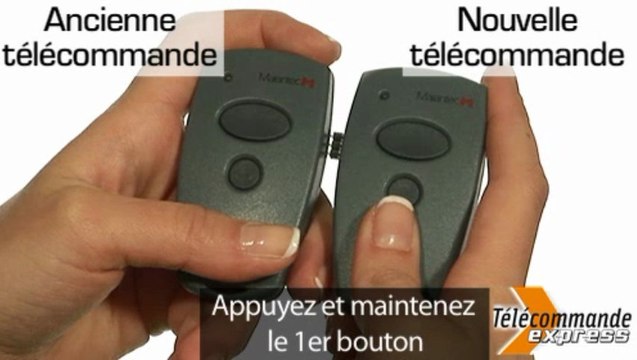 Programmer une Télécommande Marantec D302-868