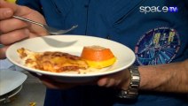 SPACE TV - cibo italiano nello spazio papa