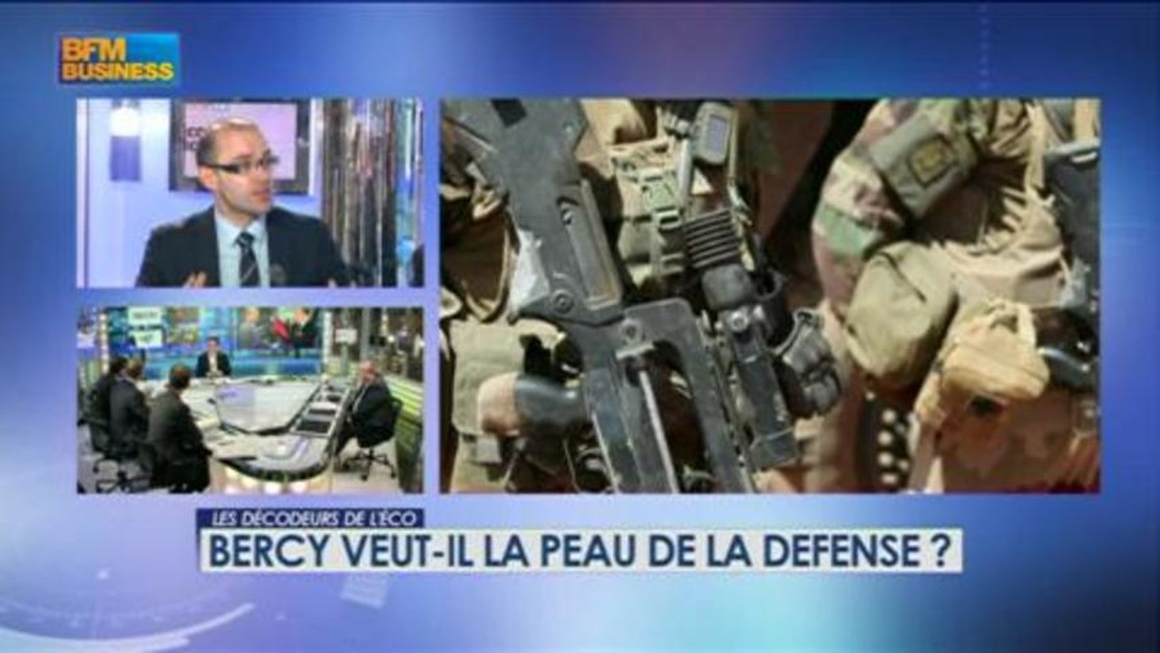 Bercy veut-il la peau de la Défense ? dans Les décodeurs de l'éco - 26 mars 5/5