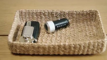 Awesome  Two Slot USB Car Charger for iphone  Mobile device video