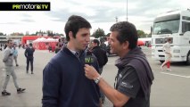 Entrevista a Sergio Canamasas - piloto GP2 Series en GTOpen en Montmelo 2012 - PRMotor TV Channe... (HD)