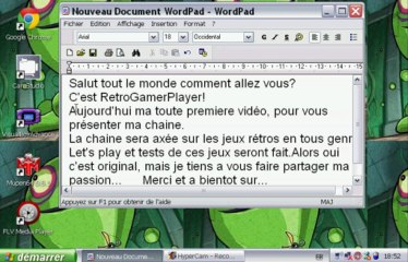 Présentation de la chaîne