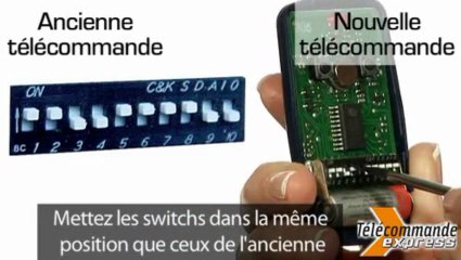 Programmer une télécommande à switch