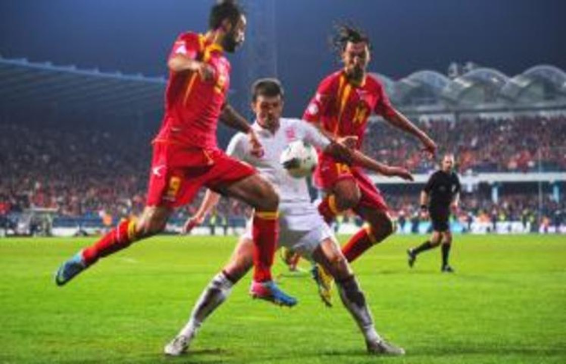 Cross: Vucinic had a field day in the second half against England