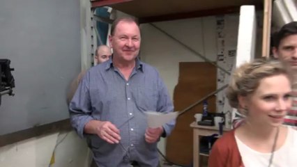 Roy Andersson Filming the scene “The Lieutenant Colonel”