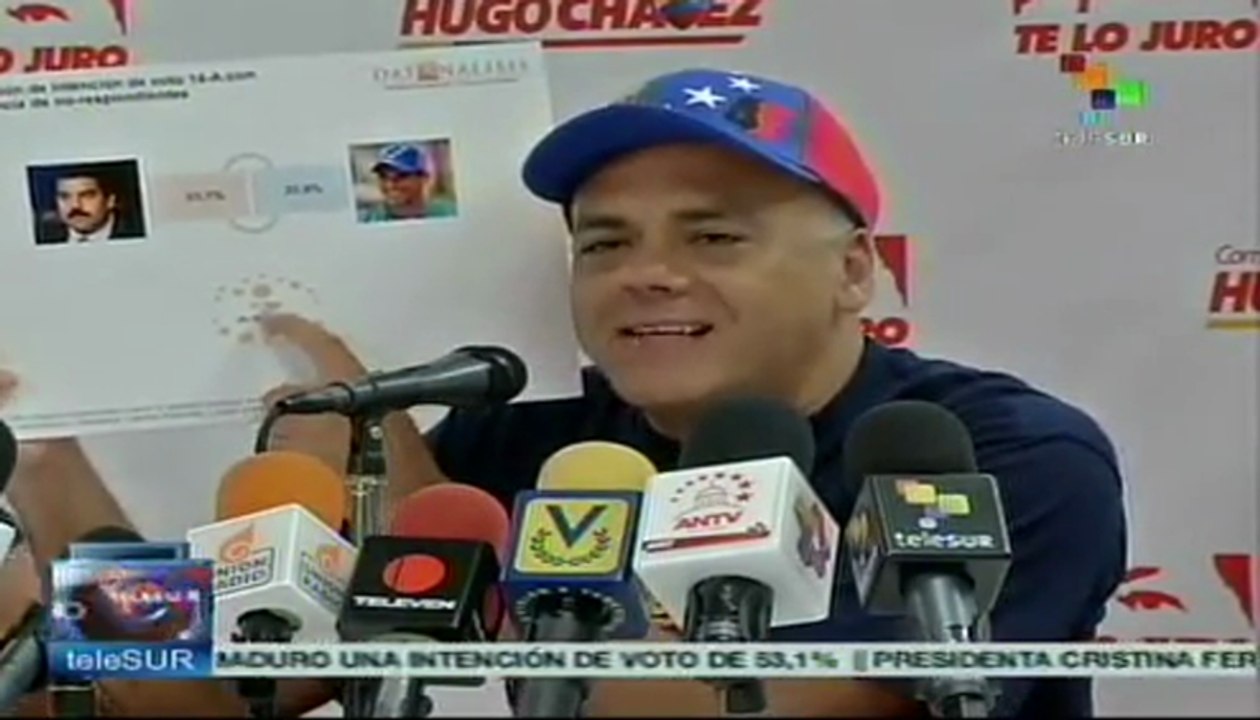 Encuestas dan amplia ventaja a Maduro sobre Capriles
